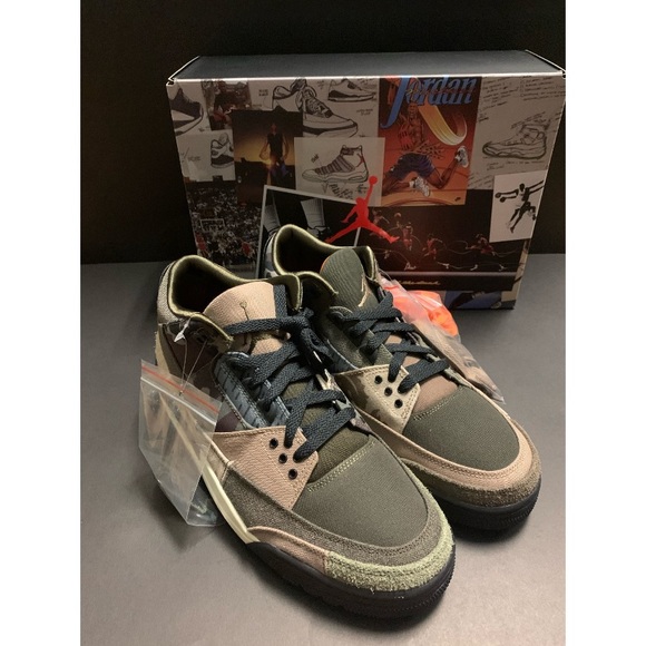 Jordan 3 Retro, Patchwork Camo - Picture 2 of 5